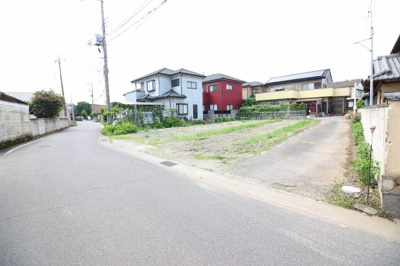 【前面道路含む現地写真】 | 太田市藤阿久町　売土地