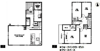 【間取り】 | 川越市今成　新築分譲　東武東上線『川越市駅』徒歩24分　【今成小学区】
