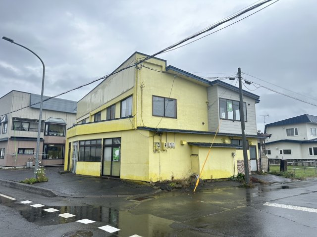 白糠町東1条住宅付き店舗の外観