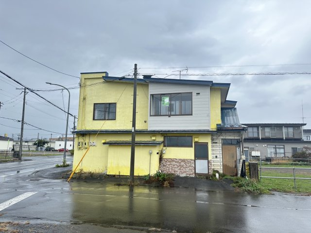 白糠町東1条住宅付き店舗の外観