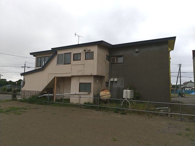 白糠町東1条住宅付き店舗の外観