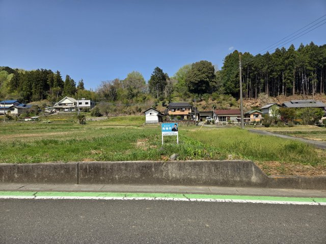 ときがわ町日影  土地276坪の外観