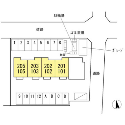 【区画図】 | キャッスル・パルコ