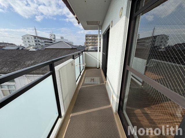 ハイツ・イシカワのバルコニー