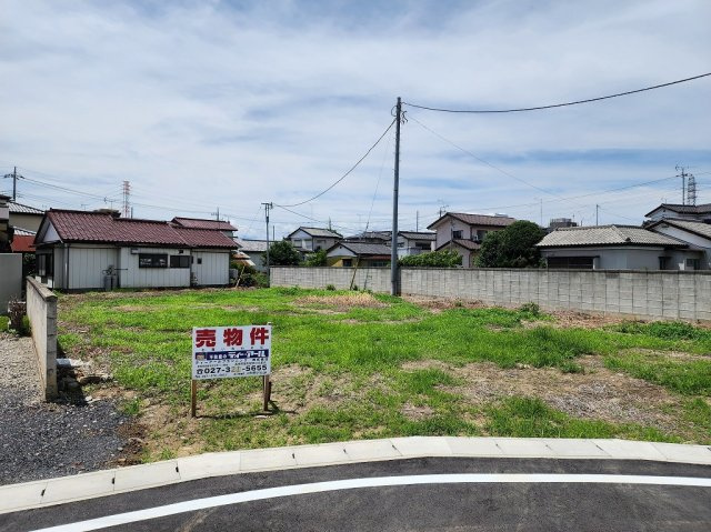 高崎市岩鼻町売土地の外観
