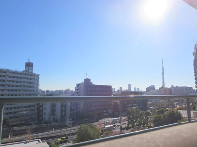 【展望】 | 東白鬚第二マンション　10号棟　リ　ノベーション済