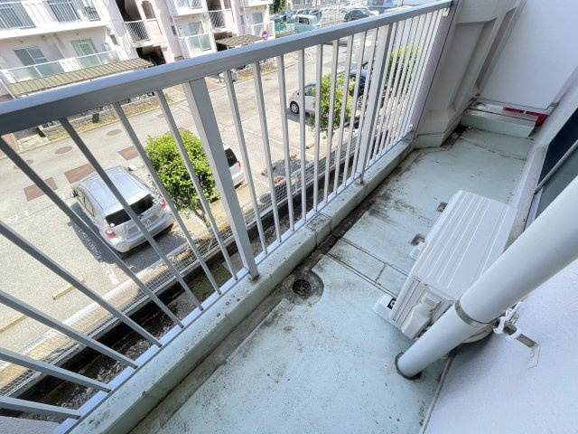第二パールメゾン染谷のバルコニー