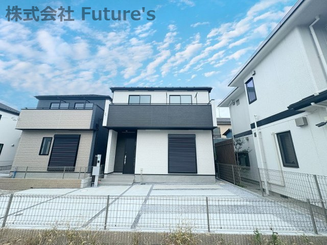 三郷市戸ヶ崎1丁目　新築戸建　全6棟　2号棟の外観|現地の写真になります。