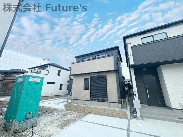 三郷市戸ヶ崎1丁目　新築戸建　全6棟　2号棟の外観|現地の写真になります。