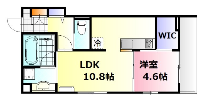 【間取り】 | レスポワール・ド・牛田旭