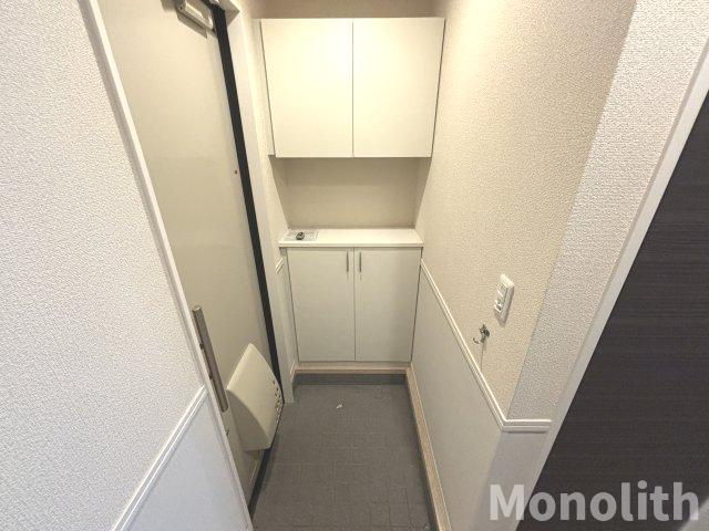 シャーメゾン岸和田の玄関