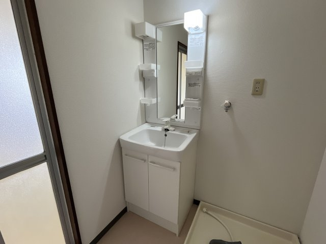 金川マンションの洗面所