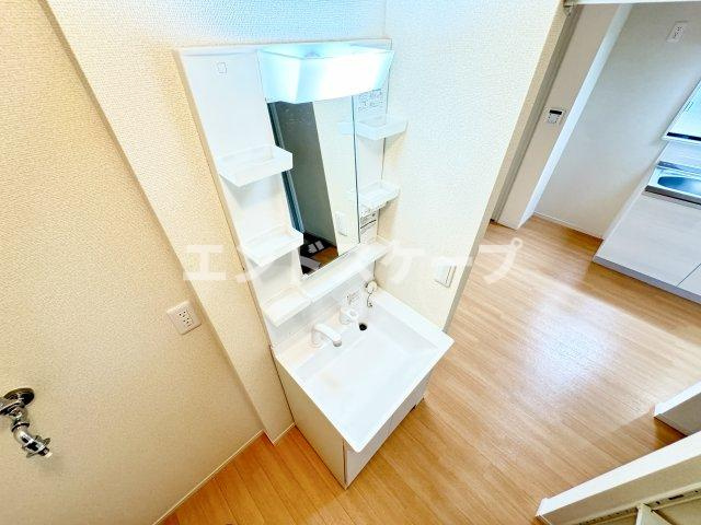 エトワールBの洗面所|高崎、前橋、伊勢崎エリアのお部屋探しはエンドスケープまで！お客様の理想お聞かせ下さい♪