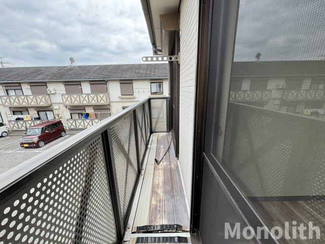 ガーデンタウン清水のバルコニー