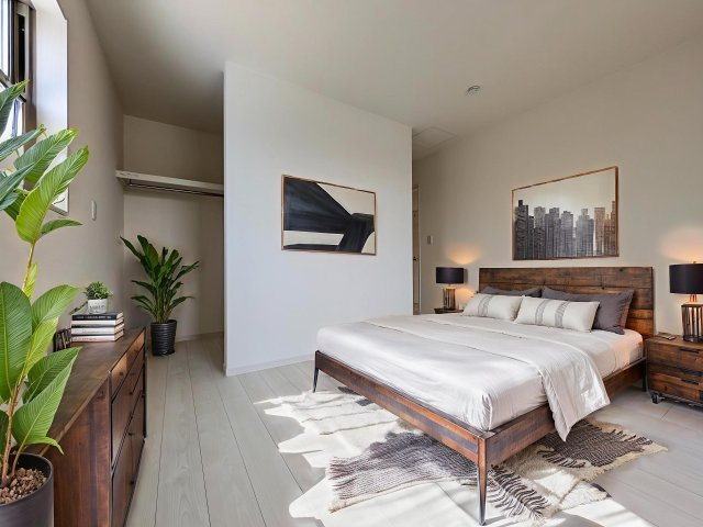 【洋室】 | ☆CGでバーチャルホームステージングしています。
