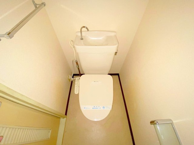 【トイレ】 | グリーンハイツアサダ | シンプルで使いやすいトイレです