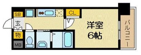 【間取り】 | エステムコート新大阪ⅩⅢニスタ
