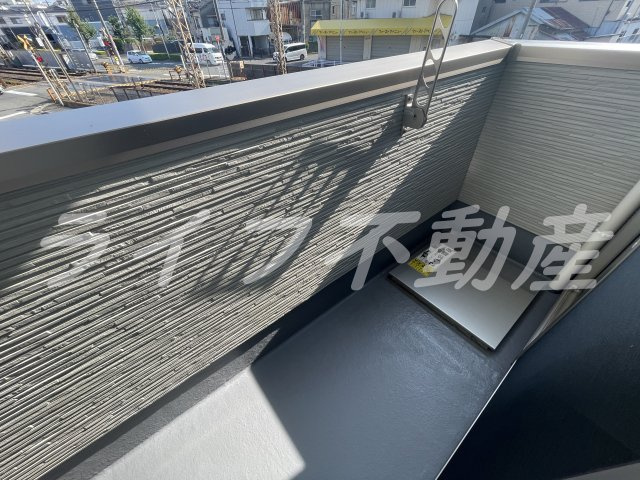 フジパレス近鉄長瀬のバルコニー|陽当たり良好なバルコニーです