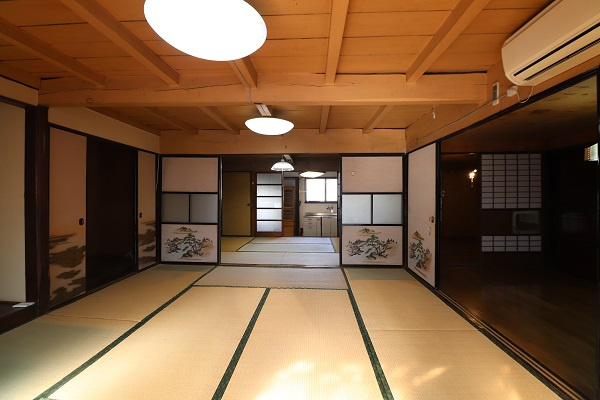 西町広又貸家の和室|現況優先