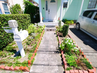 【庭】 | 東金市田間　中古戸建 | スーパー村の市場徒歩1分 JR東金線東金駅徒歩約14分 都市ガス上下水４LDK 暖炉付き駐車3台可能