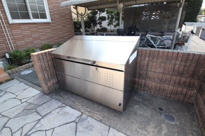 【その他共用部分】 | トゥージュールアンサンブル | 敷地内ゴミ置き場