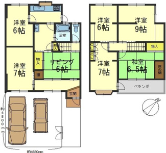 【間取り】 | 間取図