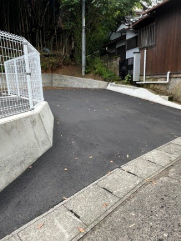 大山駐車場の駐車場