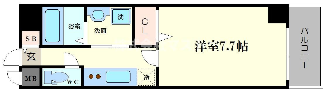 TOCCH１番館の間取り