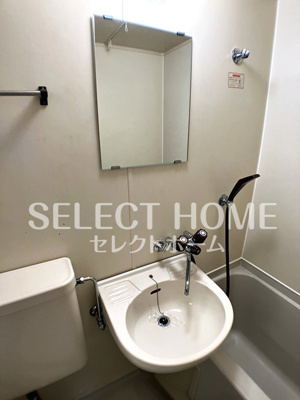 【洗面所】 | パレス六名 | 忙しい朝には欠かせない洗面所です