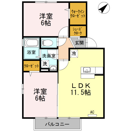 【間取り】 | オリジアスⅠ