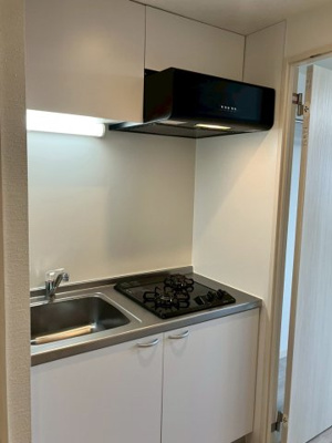 【キッチン】 | フラッティ金閣寺南 | 便利な2口コンロ