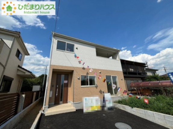 桶川市上日出谷　第12　新築一戸建て　クレイドルガーデン　01の外観|バス停まで徒歩9分！
バス乗車6分なので、通勤・通学にも便利です(*^^*)
