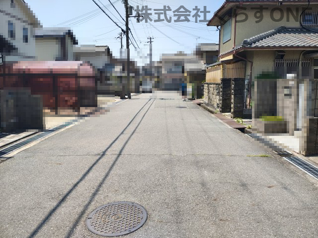 【前面道路含む現地写真】 | 姫路市網干区坂上／売土地