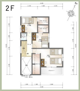 【間取り】の画像