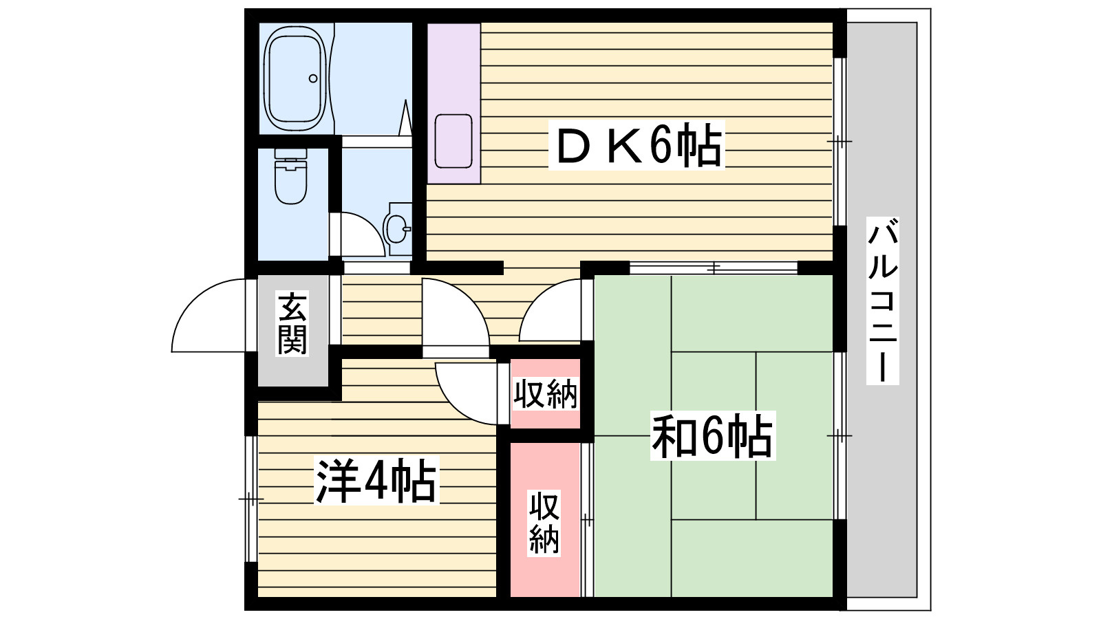 ハイツヴァンサンカンの間取り