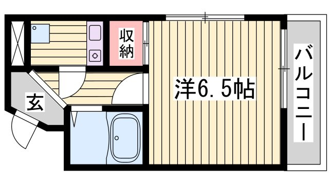 ベルトピア手柄Ⅱの間取り