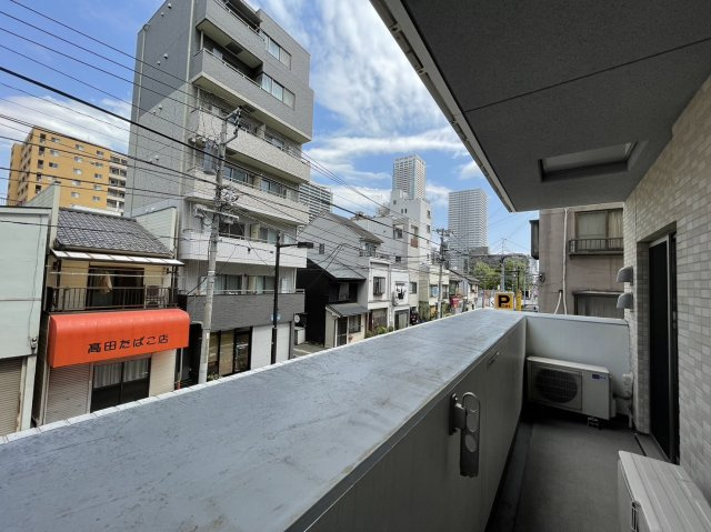 北西側バルコニー