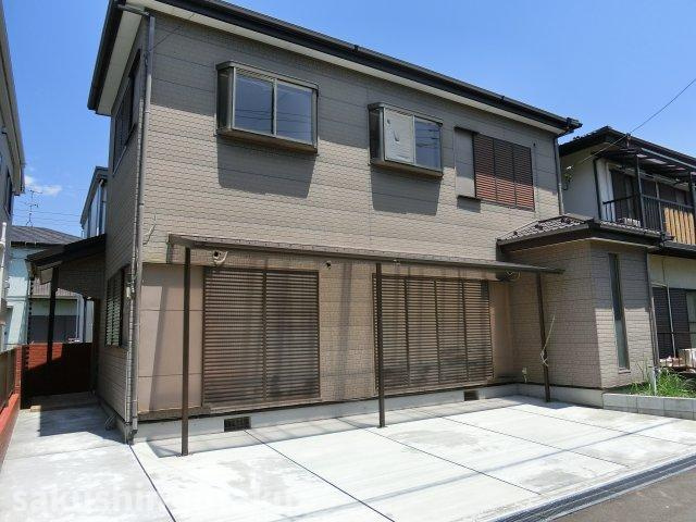 八千代台南１丁目　中古戸建の外観|八千代台南１丁目　中古戸建　軽量鉄骨造　南西側４ｍ道路面　内装リフォーム渡し