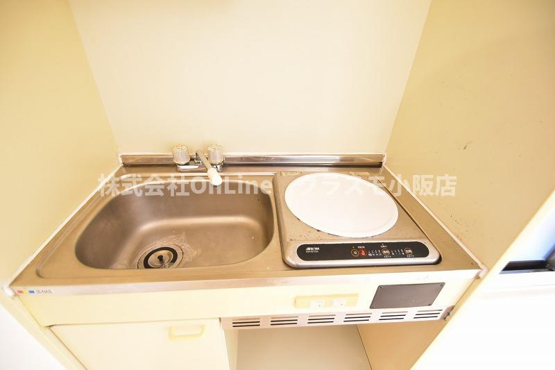 東大阪市長堂１丁目の賃貸マンションのキッチン