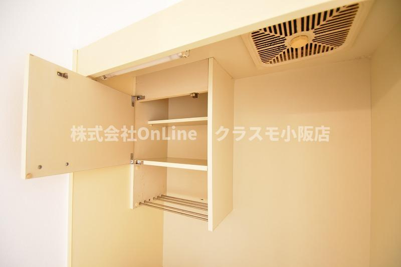 東大阪市長堂１丁目の賃貸マンションの収納