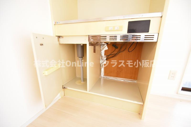 東大阪市長堂１丁目の賃貸マンションの収納