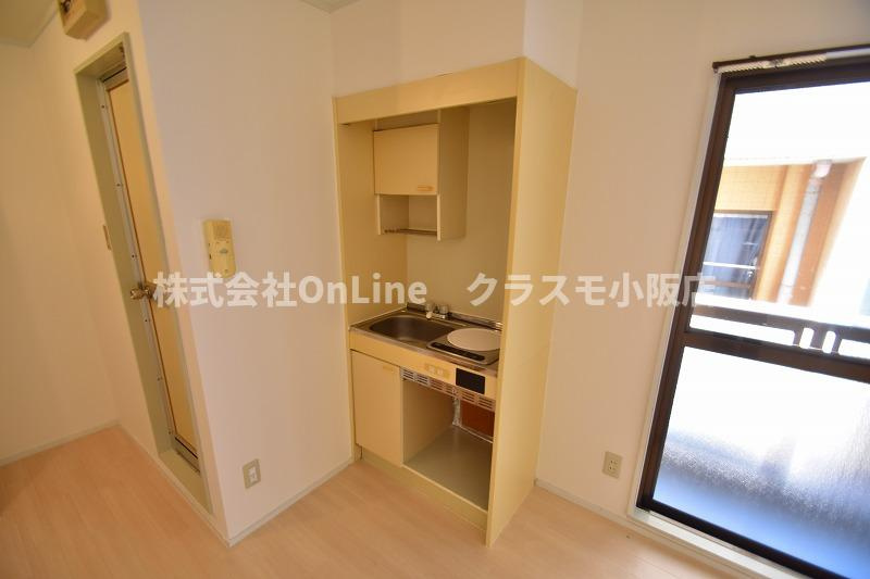 東大阪市長堂１丁目の賃貸マンションのキッチン