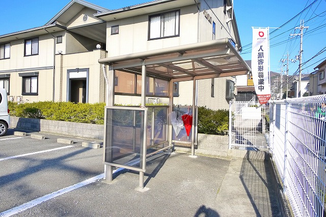 ベルパレスのその他共用部分|ゆったりとした駐輪スペース。