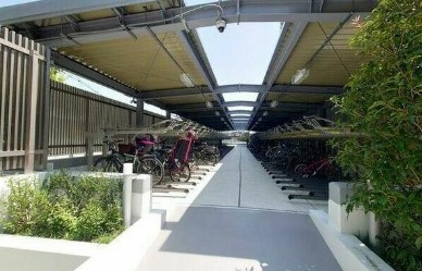 【その他共用部分】 | パークタワー東中野グランドエア | 駐輪場完備！