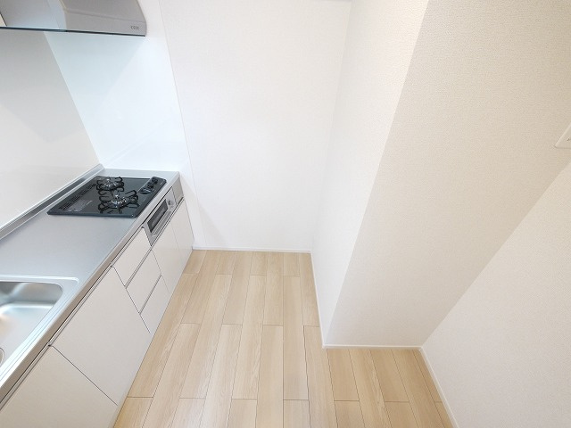 Ｃｒｅｓｔ　倭のキッチン|コンパクトなキッチンで掃除もラクラク