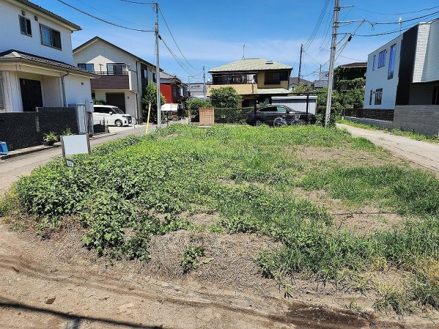 高崎市上中居町売土地の外観