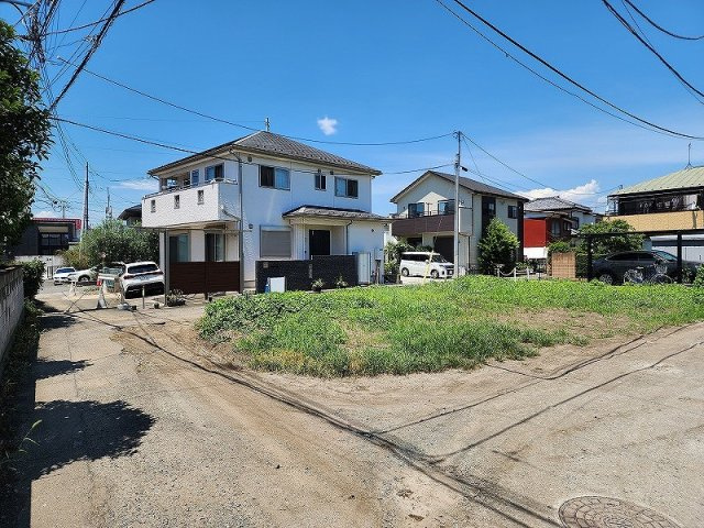 高崎市上中居町売土地の外観
