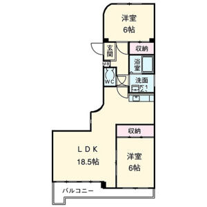 【間取り】 | 牧の原ハイツ