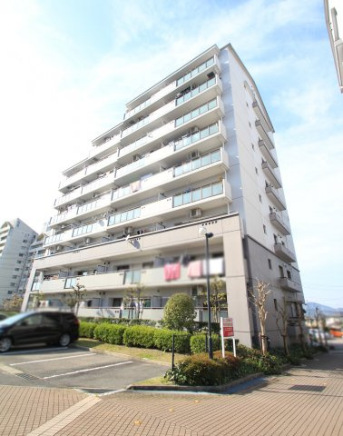 アクシス光ヶ丘３号棟の外観|南東角部屋・陽当り良好。