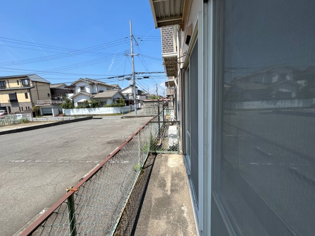 サンシティ小坂のバルコニー